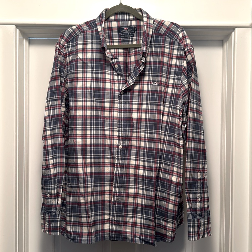 Vineyard Vines check button down